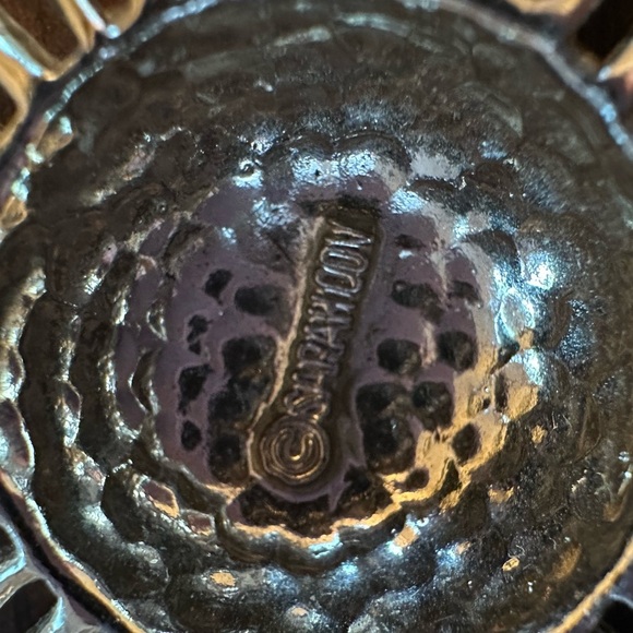 Gorgeous Vintage SARAHOO Gold Floral Brooch - MINT CONDITION - Picture 5 of 5